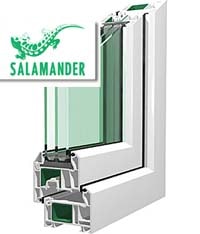 Окна ПВХ из профиля SALAMANDER Profil okonnyj SALAMANDER